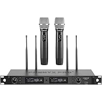 プロ仕様UHFワイヤレスマイクシステム Wireless Microphone プロ仕様UHFワイヤレスマイクシステム Wireless Microphone