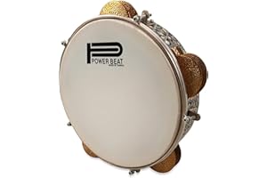 Pro Riq Tambourine Mosaic "Blue Ocean" GAWHARET EL FAN Drum #RE-700