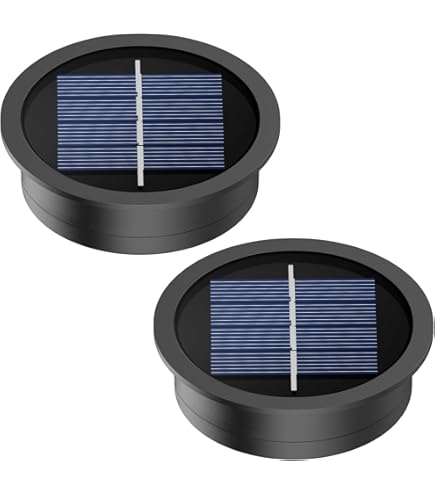 Solar Lights Replacement Top 3.35 in Silicone Edge LED Solar Mason Jar