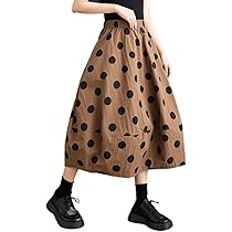 Amazon.co.jp: スカート 春 レディース バルーンスカート ドット