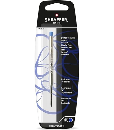 Amazon | SHEAFFER シェーファー ボールペン 油性 替芯 M 中字