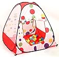 JISILI テント 子供用ボールハウス 専用収納ケース付き キッズ 幼児 ベビー用 室内 室外 テント 秘密基地