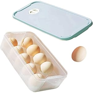 たまごケース 10枚用 国内発送 エッグホルダー 卵収納 卵容器 冷蔵庫 収納 エッグホルダー アウトドア (青)