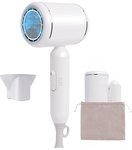 Amazon | Moobibear ドライヤー 大風量 速乾 高濃度マイナスイオン 短