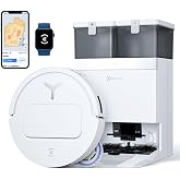 ECOVACS(エコバックス) 超薄全能型 DEEBOT T50 OMNI ロボット掃除機 15000Pa強力吸引 電動デュアルモップ 水拭き 両用 | 水拭き両用 /お掃除ロボット/毛絡み除去システム2.0/エッジ清掃/モップリフト/自動ゴミ収集/