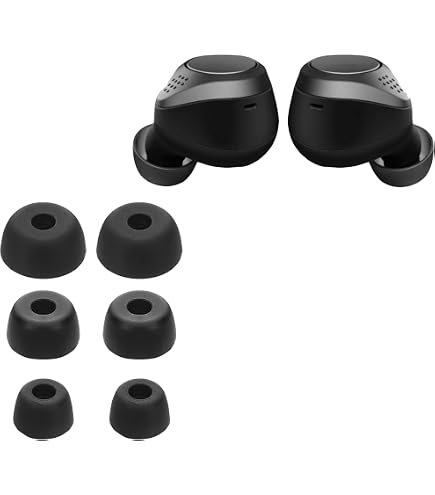Amazon | メッシュ付きJabra Elite 10用シリコンイヤーチップ(XS/S/M/L