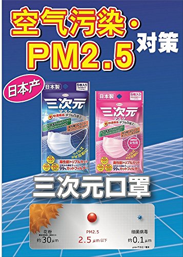 三次元マスク すこし小さめサイズ 女性用 ベビーピンク 50枚入 の価格比較 Heim ハイム