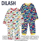 (ディラッシュ) DILASH 車柄長袖パジャマ 80 オフホワイト