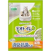 【強力消臭】デオトイレ 消臭・抗菌サンド [ニオイ菌99.9%抑制] 4.5L [猫砂] システムトイレ 猫用【Amazon.co.jp限定】