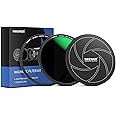 NEEWER 72mm Magnetic Quick-to-Install ND1000 Lens Filter Kit with Filter Cap and Adapter Ring, 10-Stop Fixed Neutral Density 