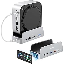 Amazon | Mac Mini M4 対応ハブ M.2 NVMe SSD ケース付き｜4K60Hz HDMI