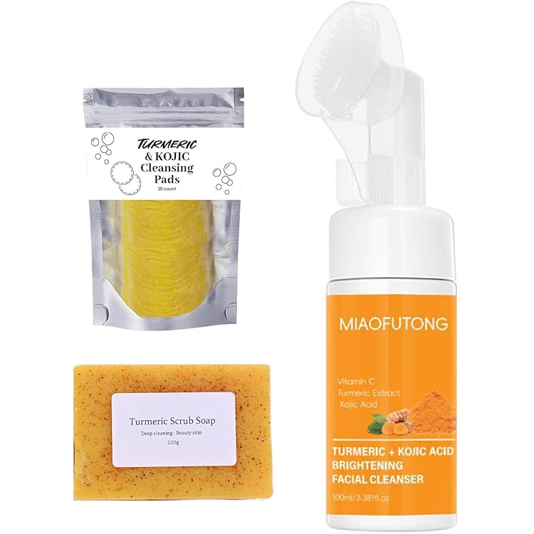 Amazon | Skintura - ブライトニング泡洗顔料、ターメリック洗顔料