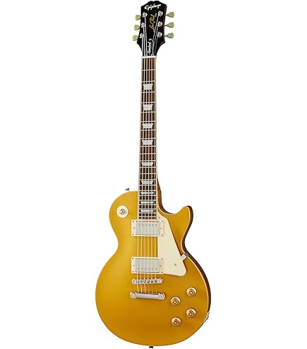 Amazon | Epiphone/Inspired by Gibson Les Paul Standard 50s Gold