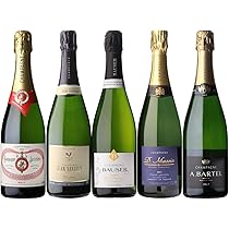 Amazon.co.jp: シャンパンセット 辛口シャンパン5本セット750ml