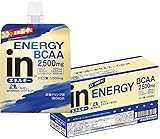 inゼリー エネルギーBCAA (180g×6個) 10秒チャージ 栄養ドリンク味 クエン酸配合 BCAA 森永製菓