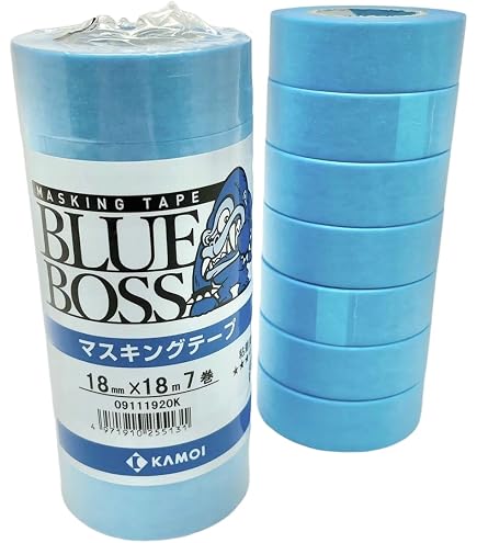 Amazon.co.jp: ニチバン 車両塗装用241マスキングテープ50mm幅×18M 1箱