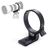 メタルレンズサポートカラー 三脚マウントリング Sony FE 70-200mm f/4 G OSS SEL70200G用 - ボトムはカメラクイックリリースプレートです