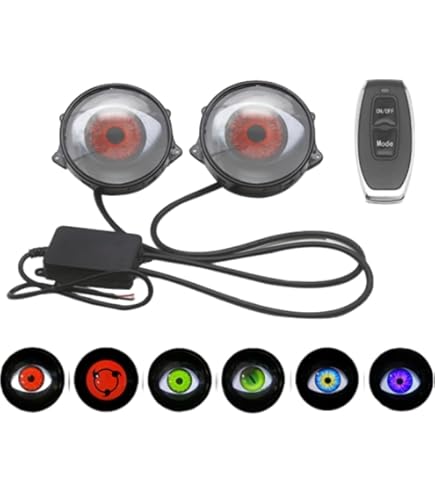 Amazon.co.jp: 2in デビルアイ 悪魔の目 車用ヘッドライト