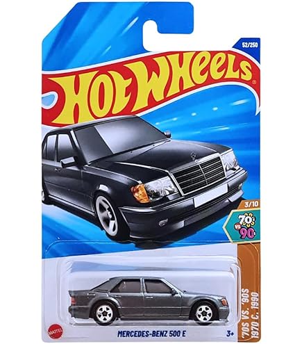Amazon | Hot Wheels '89 Mercedes Benz 560 Sec AMG, HW Turbo 4/5