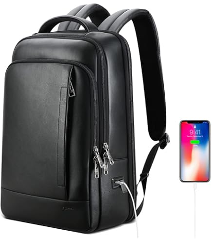 Belkin Slim Polyester Backpack for Laptops and Notebooks up to 15.4'' (Black/Light Gray) Electronics