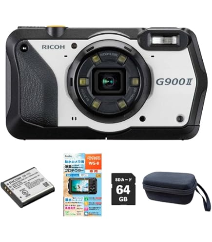 【新品未使用】RICOH G900 II デジタルカメラ RICOH G G900 II（リコー コンパクトデジタルカメラ 防水 防塵 耐衝撃