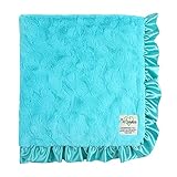 マイブランキー / Luxe Bella W/Ruffle ラックス ベラ ベビー ギフト myblankee マイ ブランキー ブランケット 10/Turquoise [並行輸入品]