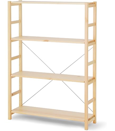 Amazon｜無印良品 パイン材ユニットシェルフ・58cm幅・小 幅58×奥行