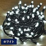 iimono117　高輝度 LED イルミネーション ［ 6ｍ ～ 120ｍ ］ 完全防水 IP65 屋内外装飾 (30ｍ(500球), ホワイト)