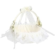 Amazon.co.jp: Fokavic ウェディングフラワーバスケット、結婚式