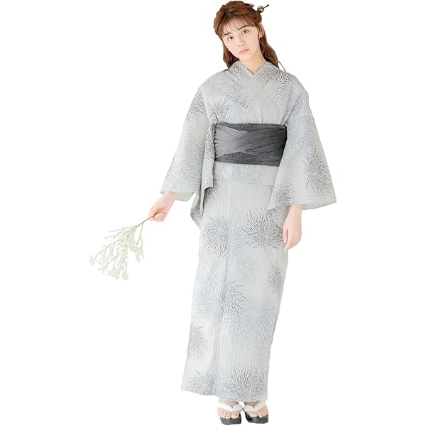 Dita 浴衣 1人着られる（浴衣・兵児帯・下 駄） Dita 浴衣 1人着られる（浴衣・兵児帯・下 駄）