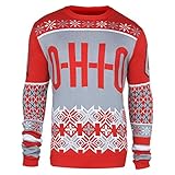 Ohio State Buckeyes 2015スローガンクルーネック醜いセーター L レッド