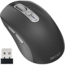 Amazon.co.jp: バッファロー ワイヤレス マウス 静音 高速スクロール