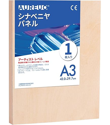 Amazon.co.jp: 木製パネル しなベニヤ B3 枠厚20mm 1枚 : ホビー