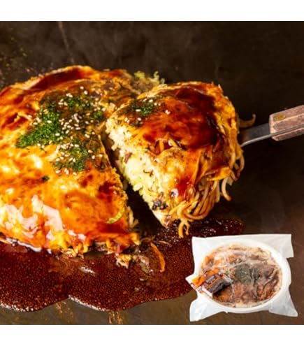 Amazon | 【鉄板将軍】広島お好み焼き 肉玉そば 大容量 450g×3枚入