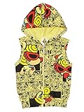 (マイファーストヒステリック) MY FIRST HYSTERIC エンジェルコット裏毛 SAILOR MINI COMIC総柄パーカーベスト 80cm イエロー