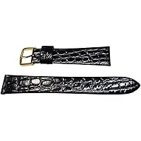 Amazon | 〔セイコー〕SEIKO 時計ベルト 18mm DE73 牛革ワニ型押