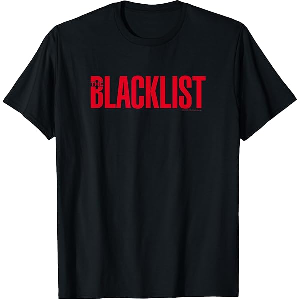 ABC BLACKLIST Tシャツ Amazon | ブラックリストハットアイコン Tシャツ | Tシャツ