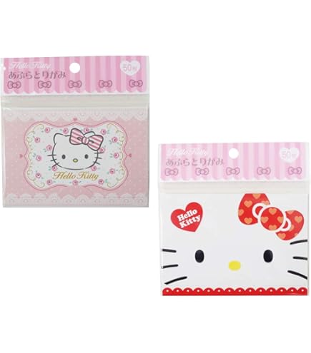Amazon | ハローキティ あぶらとり紙 70年代 50枚入 | サンタン