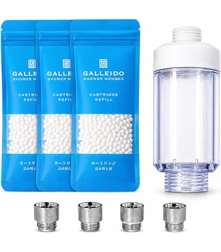 Amazon | シャワーヘッド 塩素除去 浄水カートリッジ シャワー 浄水器 