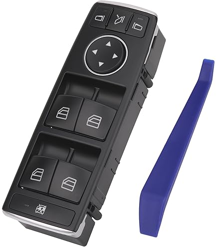 Power Window Switch For Mercedes-Benz C300 C43 AMG C63 AMG 2015-2021 - Driver Side Control (Replaces 2059056811)
