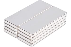 ネオジム磁石 強力マグネット 30x10x2mm 直方体 マグネット 角型 磁石 超強力 長方形 マグネット DIY、建築科学、工芸品、オフィス、工具収納、冷蔵庫、家庭用の棒磁石（8個入り）