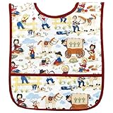 AM PM Kids! Laminated Bib, Li'l Cowboy, Small by AM PM Kids!