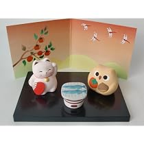 日本の12ケ月を飾ろう★陶器の置物★12ケ月分まとめて出品 Amazon.co.jp: 日本を飾ろう 日本の行事12ヶ月シリーズ (10月) 味覚の