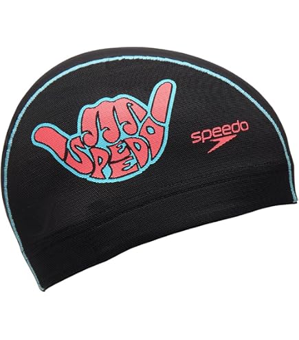 Amazon | [スピード] スイムキャップ Speedo Shark Mesh Cap スピード