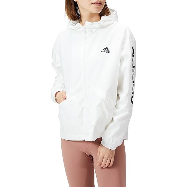 adidas ウィンドブレーカー ブラック/ホワイト ビッグロゴ adidas Originals（アディダスオリジナルス）の「adidas