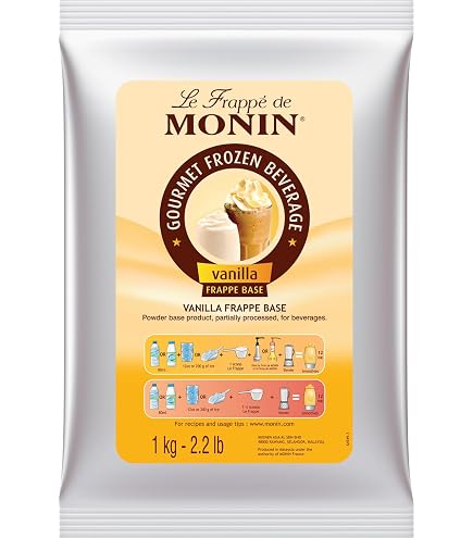 MONIN モナン ノンデイリーフラッペベ−ス6袋入り 1kg Amazon | モナン ノンデイリ― フラッペベース 1kg 【 2袋 】 MONIN Non
