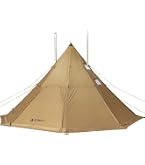 Amazon.co.jp: POMOLY Circle 6 ティピーテント｜4〜6人用 大型