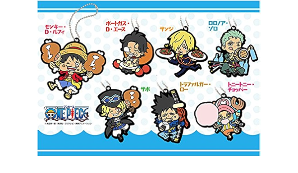 Amazon ラバーマスコット もぐもぐ One Piece うめェもんはうめェ 8個入りbox アニメ 萌えグッズ 通販