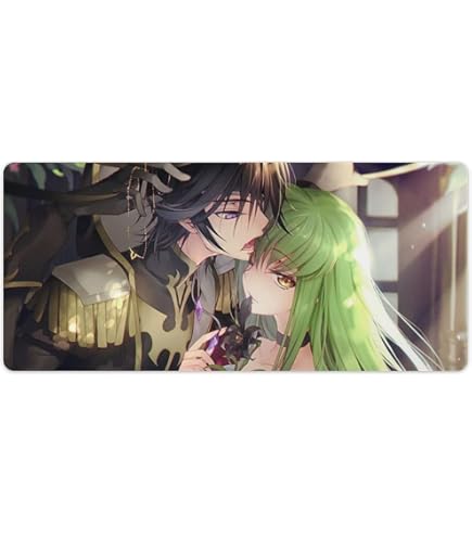 Amazon.co.jp: 大型マウスパッド コードギアス ルルーシュ C.C. アニメ