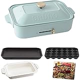 BRUNO コンパクトホットプレート セラミックコート鍋セットレシピ付き 【直営店限定カラー】ブルーグレー サイズなし BOE021-SET-NABE-BGY